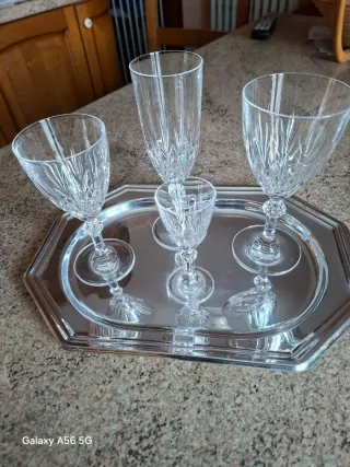 Set 24 Bicchieri Cristallo