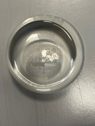 Fermacarte Guardia di Finanza in vetro