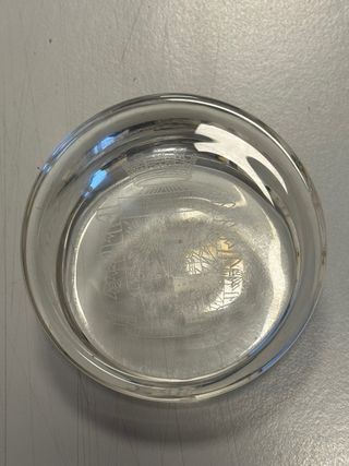 Fermacarte Guardia di Finanza in vetro