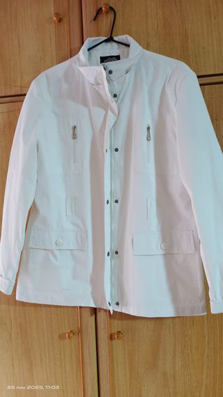 Cazadora ZARPO Blanca Talla L
