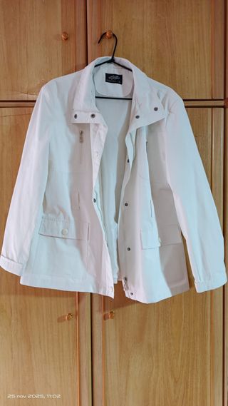 Cazadora ZARPO Blanca Talla L