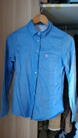 Chaqueta americana y camisas niño azul