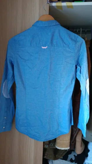 Chaqueta americana y camisas niño azul