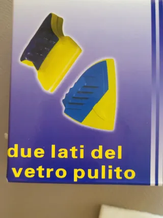 Pulitore vetri magnetico doppio lato