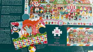 Puzzle de observación 35 piezas Djeco Crazy Park