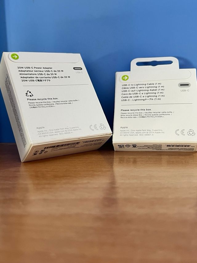 Caricatore iPhone completo Apple nuovo