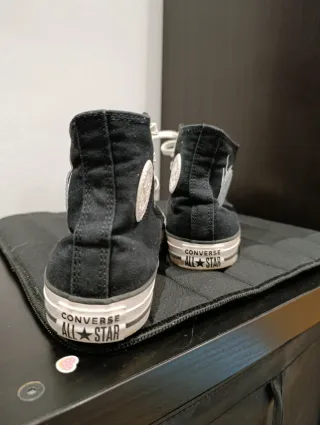 Zapatillas Converse Negras Talla 37,5