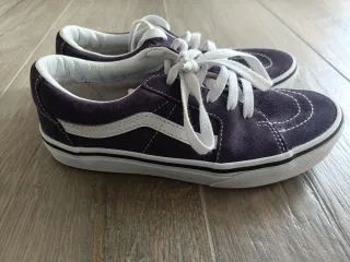 Scarpe Vans Viola e Bianche