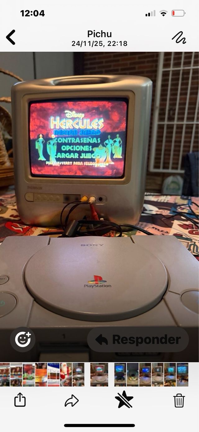 Consola PlayStation 1 Sony Gris