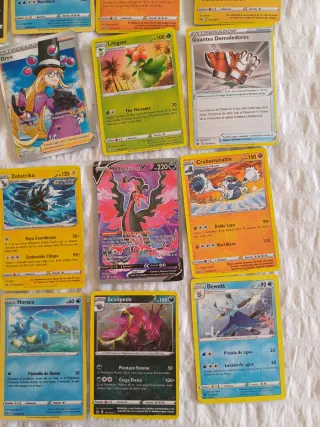 Lote 48 Cartas Pokémon