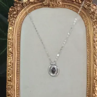 Collar Plata Ópalo Natural