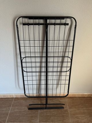 Tendedero metálico plegable negro