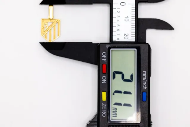 Medaglia Scudo Atletico Madrid Oro 18k