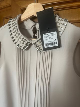 Vestido Joya Massimo Dutti Talla 38