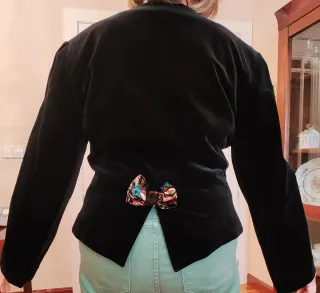 Chaqueta Terciopelo Estampada