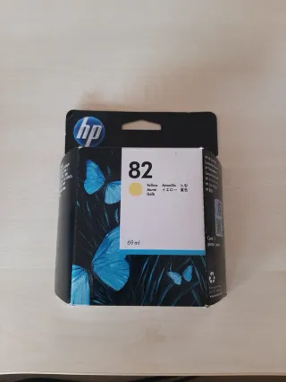 Cartuccia Plotter HP 82 Giallo 69ml