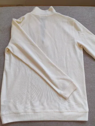 Polo Ralph Lauren Sudadera half zip Blanca