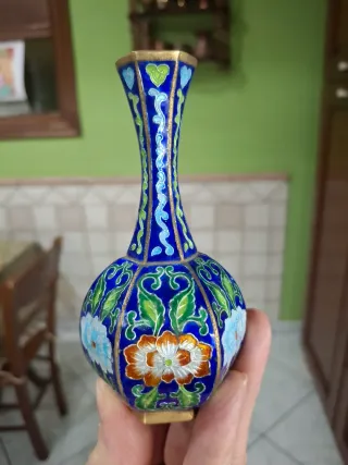 Vaso Cloisonné Vintage