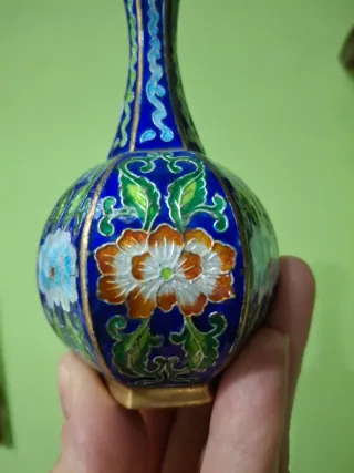 Vaso Cloisonné Vintage