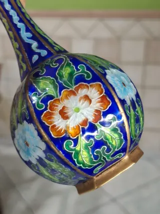 Vaso Cloisonné Vintage