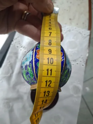 Vaso Cloisonné Vintage