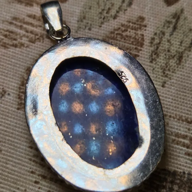 Colgante Plata 925 y Lapislázuli