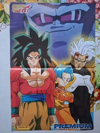 Album Dragon Ball GT Panini 80% completo + poster