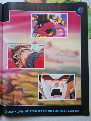 Album Dragon Ball GT Panini 80% completo + poster