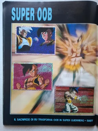 Album Dragon Ball GT Panini 80% completo + poster