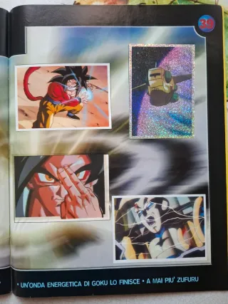 Album Dragon Ball GT Panini 80% completo + poster