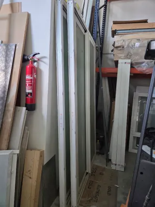 Balconeras correderas aluminio blanco