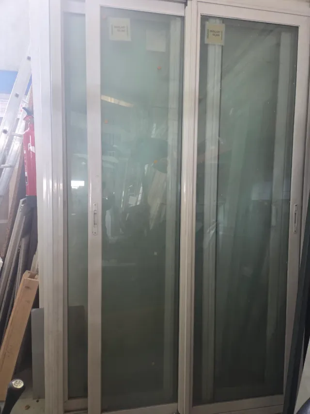 Balconeras correderas aluminio blanco