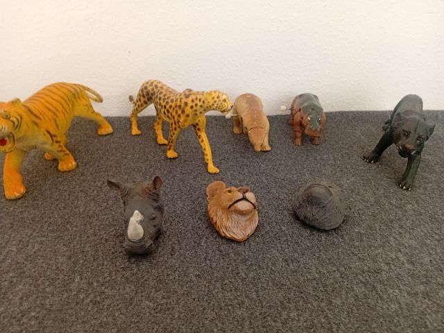 Set di Animali Selvatici Giocattolo