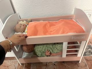 Armario y Cuna para Muñecas “MIMITTOS”