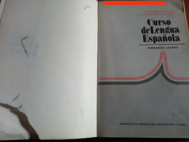 Curso de Lengua Española