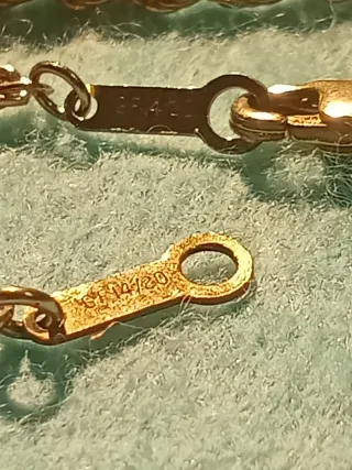 CADENA CORDÓN GF14k– 60 CM / 2 MM