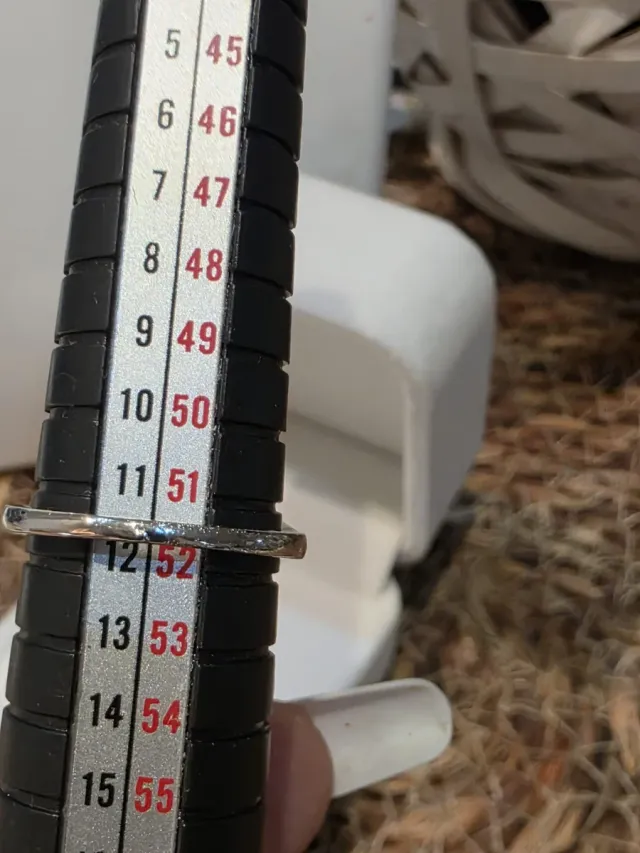 Anel de Prata com Água-marinha Retangular