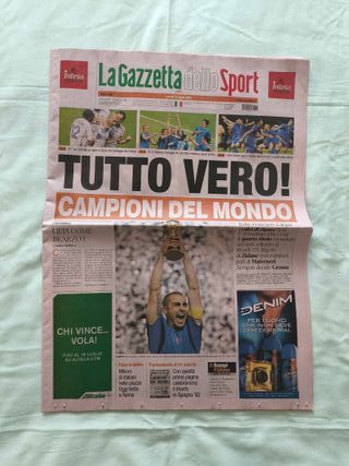 Cofanetto Campioni del Mondo La Gazzetta
