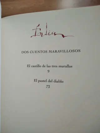 Dos cuentos maravillosos
