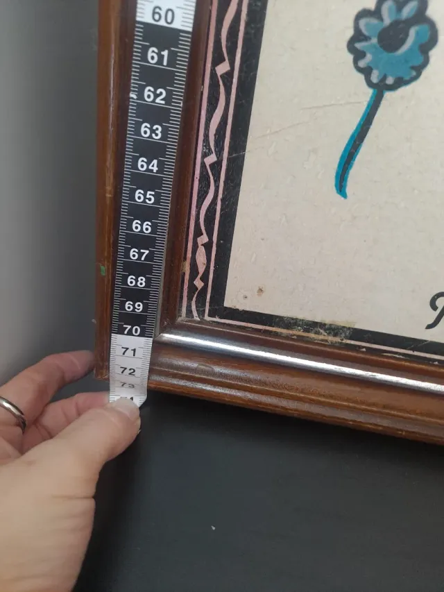 Quadro antico colle Los Niños Aprenden Lo Que Vive