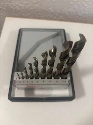Juego Brocas Bosch HSS-CO DIN 338
