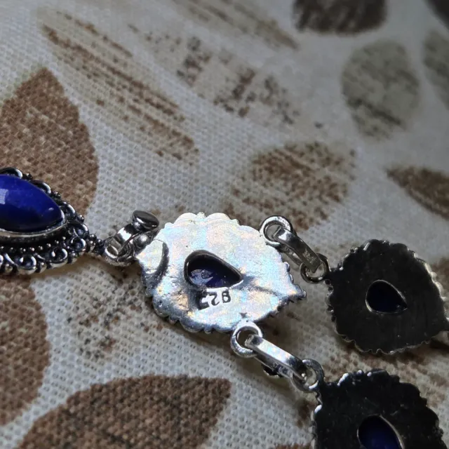 Collar Plata 925 con Lapislázuli