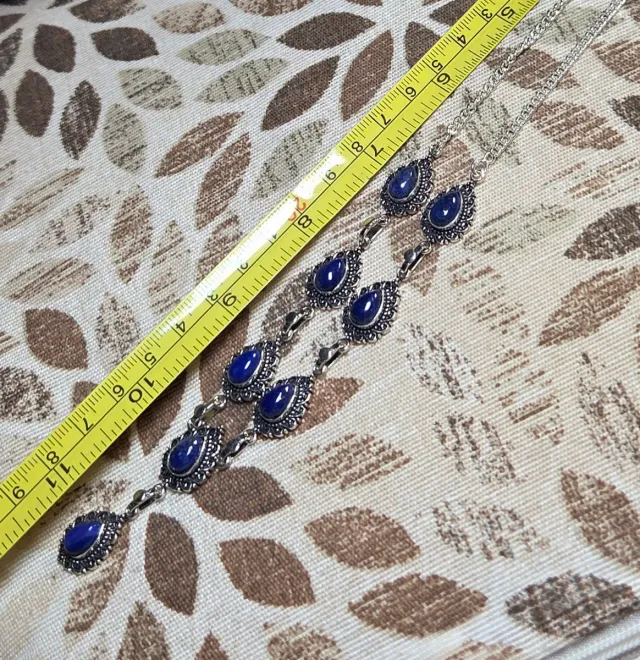 Collar Plata 925 con Lapislázuli