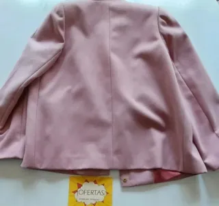 Abrigo rosa ANTEA talla M
