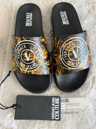 Chanclas Versace Jeans Couture Talla 40