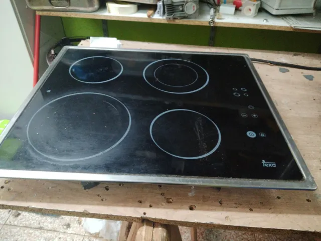 Placa Vitrocerámica Teka 4 fuegos
