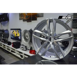 Juego de 4 Llantas 18 RS6 Silver AU019