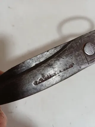 Tijera forjada siglo XIX