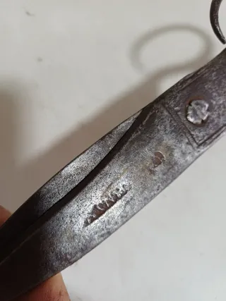 Tijera forjada siglo XIX