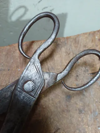 Tijera forjada siglo XIX